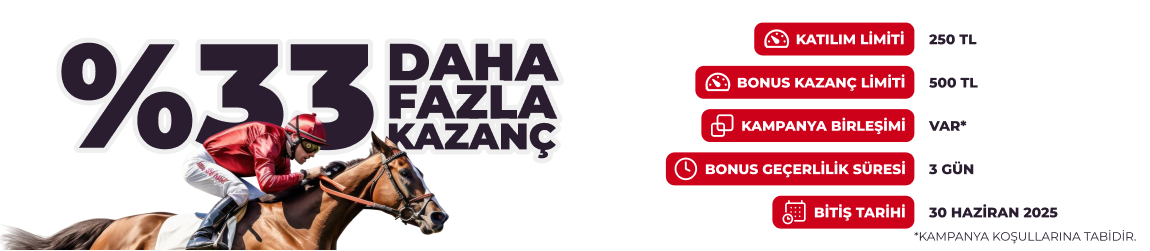 6’LI GANYAN’DA %33 DAHA FAZLA KAZANÇ!
