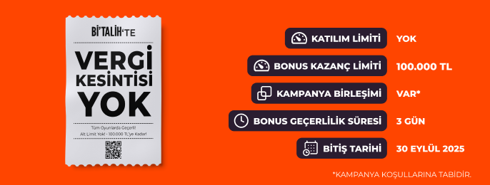 TÜM OYUNLARDA VERGİ KESİNTİSİ YOK!
