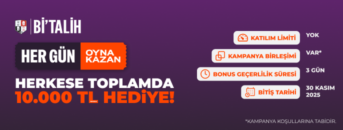 HER GÜN OYNA HER GÜN KAZAN!